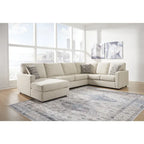 Signature Design by Ashley Edenfield 3-Piece Sectional with Chaise - 139W x 89D x 35H