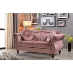 Classic Nailhead Chesterfield Loveseat