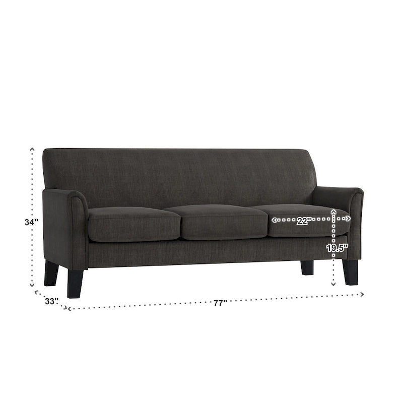 Uptown Modern Sofa by iNSPIRE Q Classic