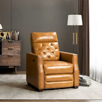 Alina 31.50 Wide Genuine Leather Power Recliner with USB Port