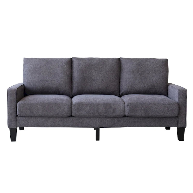 Fabric 3 Seater Sofa with Storage under the Cushion