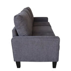 Fabric 3 Seater Sofa with Storage under the Cushion