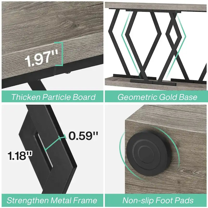 Modern Console Table, 70.9 Inch Extra Long Sofa Table with Faux Marble Tabletop Base Gold Frame for Living Room, White Gold