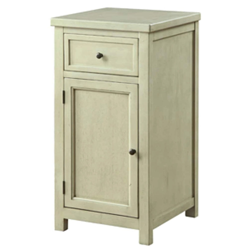 Kae Vintage 18-inch Solid Wood 1-Drawer Side Table by Furniture of America