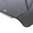 Menno Modern Acrylic Foldable Dining Chair with Sturdy Chrome Frame for Indoor Outdoor Events Party Office Kitchen