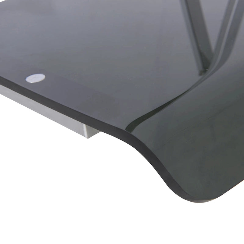 Menno Modern Acrylic Foldable Dining Chair with Sturdy Chrome Frame for Indoor Outdoor Events Party Office Kitchen