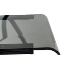 Menno Modern Acrylic Foldable Dining Chair with Sturdy Chrome Frame for Indoor Outdoor Events Party Office Kitchen