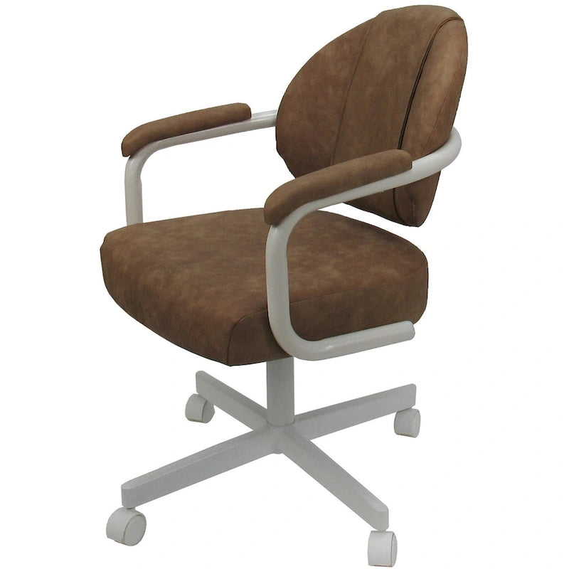 Swivel Tilt Kitchen Chair with Wheels M-70 Casters - N/A