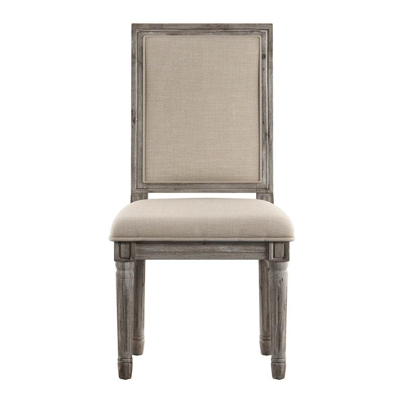 Deana Rectangular Linen Dining Chairs (Set of 2) by iNSPIRE Q Artisan