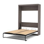 Nebula Queen Murphy Bed with Closet Organizer (90W) by Bestar