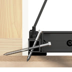 Nebula Queen Murphy Bed with Closet Organizer (90W) by Bestar