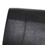 T-stitch Chocolate Brown Bonded Leather Dining Chair (Set of 4) by Christopher Knight Home