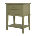 Avenue Greene Bantum Accent Table with 2 Drawers