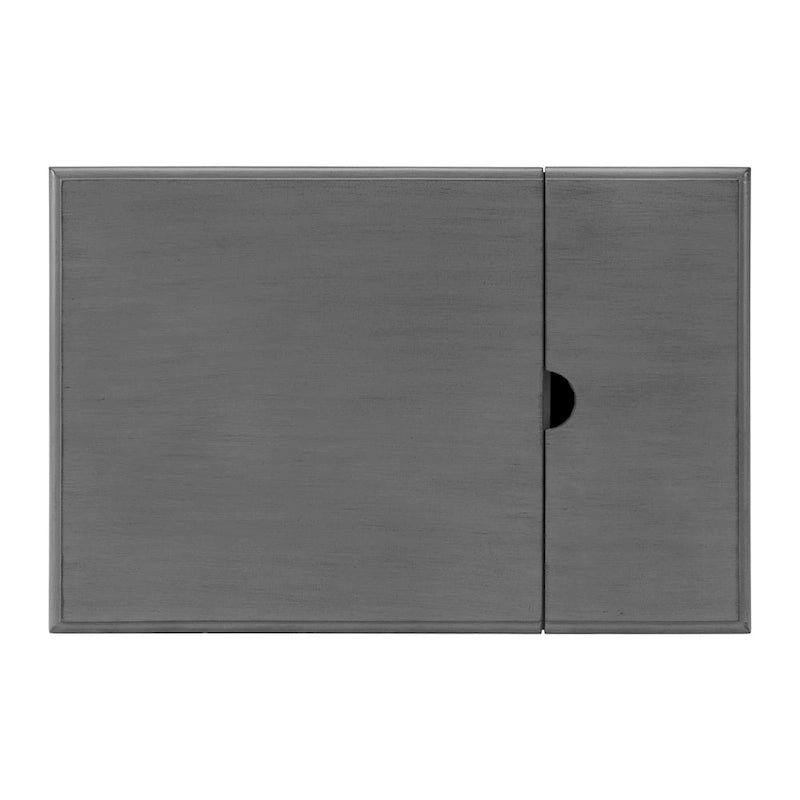 Elegant Chairside Table with Power by Martin Svensson Home