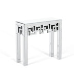 Modern Grecian Venetian Mirrored Console Table
