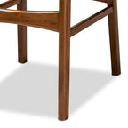 Katya Mid-Century Modern 2-Piece Bar Stool Set