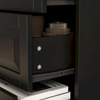 Chest of Drawers Tall 5 Drawer Dresser, Wood Dresser End Table Console