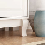 Chest of Drawers Tall 5 Drawer Dresser, Wood Dresser End Table Console