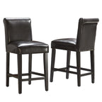 Bennett Faux Leather Counter Stools (Set of 2) by iNSPIRE Q Bold
