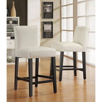 Bennett Faux Leather Counter Stools (Set of 2) by iNSPIRE Q Bold