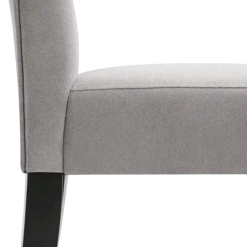 25 Inches Fabric Counter Height Bar Stools Button Tufted Upholstered Island Chairs Set of 2