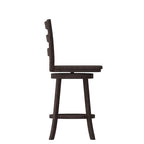 Commercial Wooden Swivel Counter Height Stool