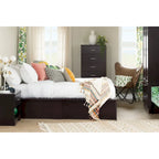 Step One Contemporary 6-Drawer Lingerie Chest/Dresser Metal Handles