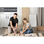 Step One Contemporary 6-Drawer Lingerie Chest/Dresser Metal Handles