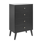 Prepac Milo Mid Century Modern 4-Drawer Chest