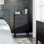 Prepac Milo Mid Century Modern 4-Drawer Chest