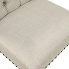 Dawson Tufted Farmhouse Wingback Dining Chairs (Set of 2) by Furniture of America