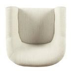 Porch & Den Kingswell Natural Textured Barrel Accent Chair