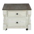 Signature Design by Ashley Havalance White/Gray Lift Top Cocktail Table - 26W x 46D x 20H