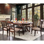 Furniture of America Coso Cherry 78-inch Wood Expandable Dining Table