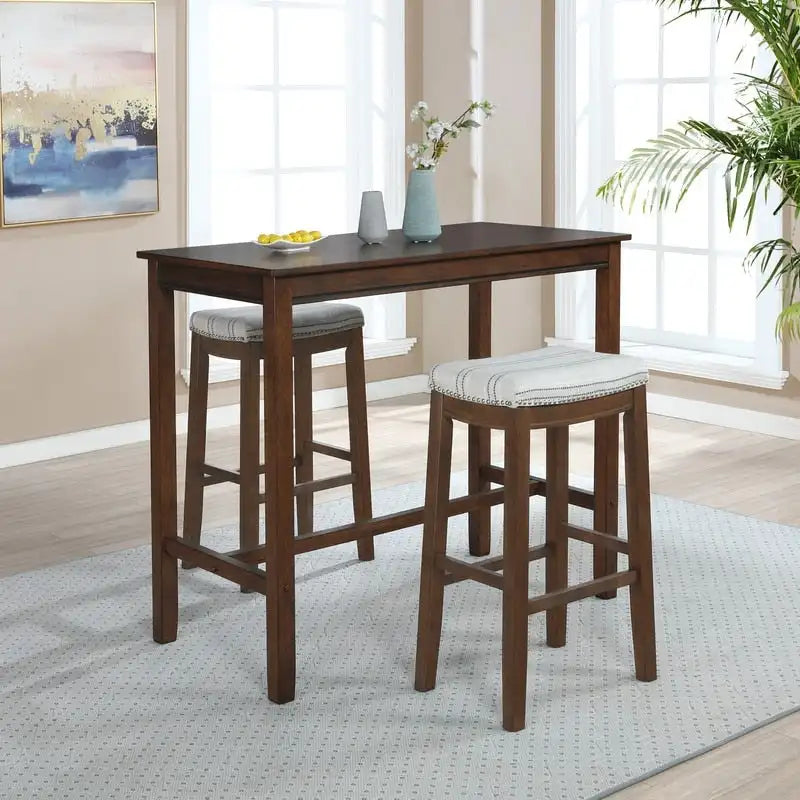 Bridgeport 42-inch Pub Bar Table (Chairs Not Included)