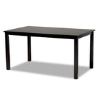 Reneau Modern and Contemporary Upholstered Wood 7-Piece Dining Set