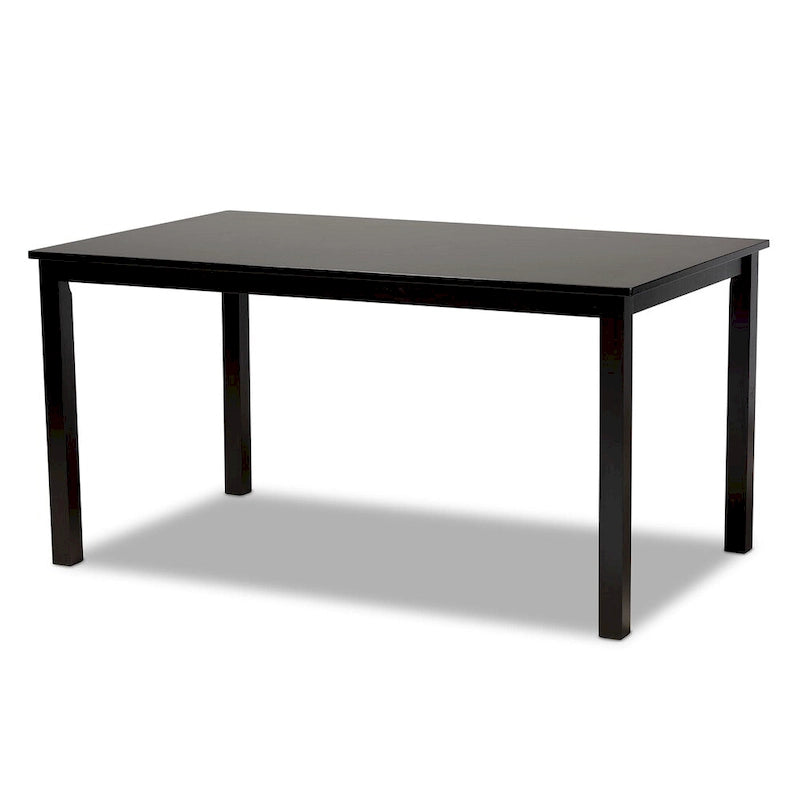 Reneau Modern and Contemporary Upholstered Wood 7-Piece Dining Set