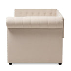 Taylor & Olive Cattail Upholstered Trundle Daybed