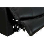 Genuine Top Grain Adjustable Headrest Extendable Footrest Zero Gravity Reclin Power Recliner