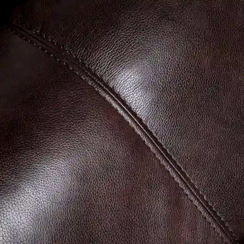 Genuine Top Grain Adjustable Headrest Extendable Footrest Zero Gravity Reclin Power Recliner