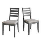 CraftPorch Simple Timeless Wooden Dining Chairs (Set of 2) - N/A