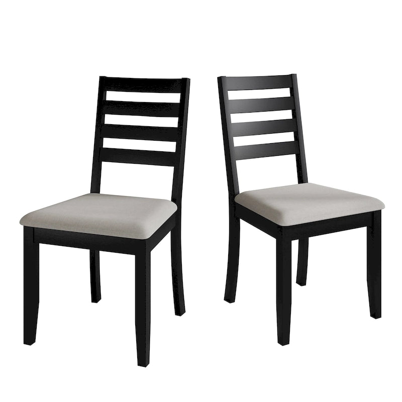 CraftPorch Simple Timeless Wooden Dining Chairs (Set of 2) - N/A