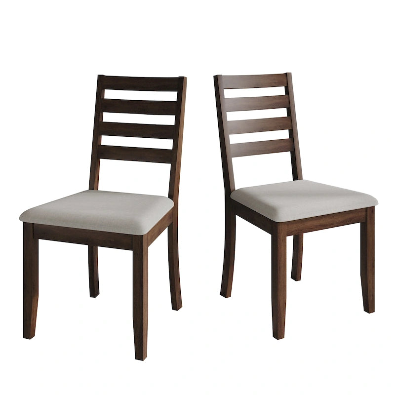 CraftPorch Simple Timeless Wooden Dining Chairs (Set of 2) - N/A