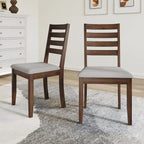 CraftPorch Simple Timeless Wooden Dining Chairs (Set of 2) - N/A