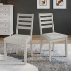 CraftPorch Simple Timeless Wooden Dining Chairs (Set of 2) - N/A