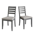 CraftPorch Simple Timeless Wooden Dining Chairs (Set of 2) - N/A