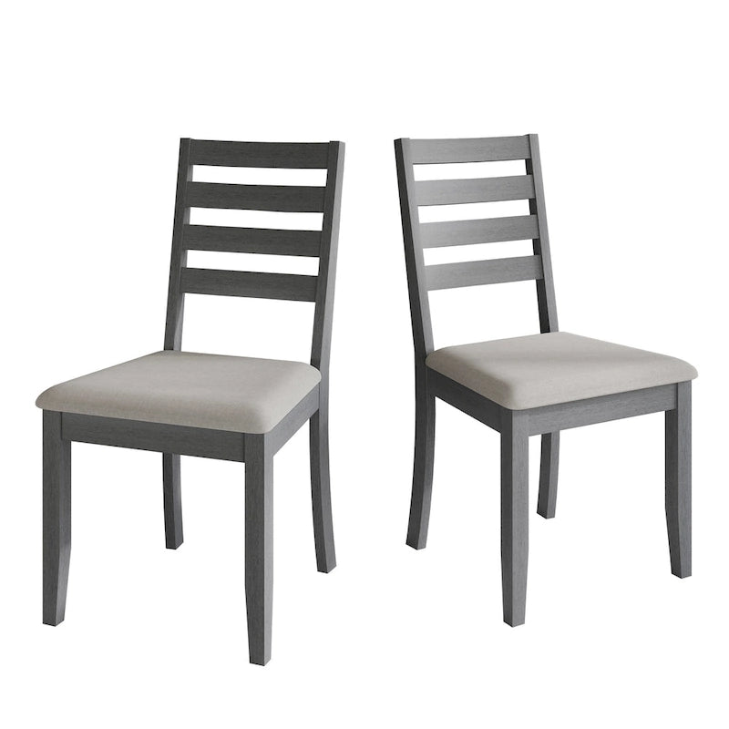 CraftPorch Simple Timeless Wooden Dining Chairs (Set of 2) - N/A
