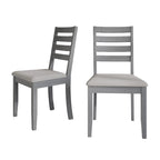 CraftPorch Simple Timeless Wooden Dining Chairs (Set of 2) - N/A