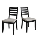 CraftPorch Simple Timeless Wooden Dining Chairs (Set of 2) - N/A