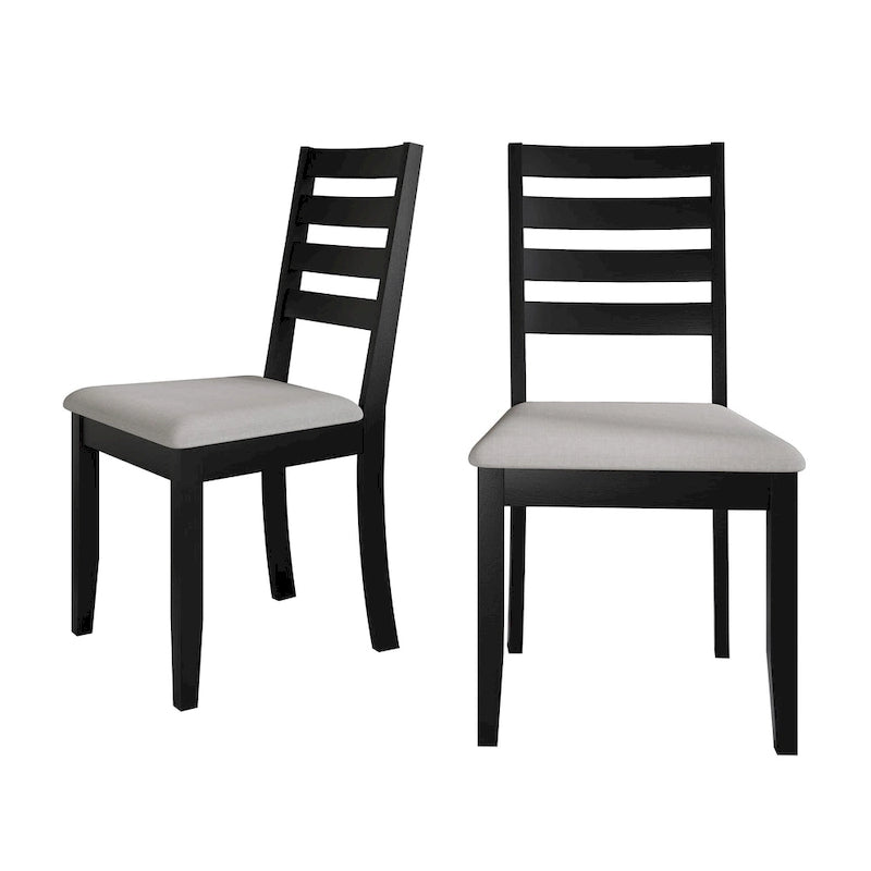 CraftPorch Simple Timeless Wooden Dining Chairs (Set of 2) - N/A